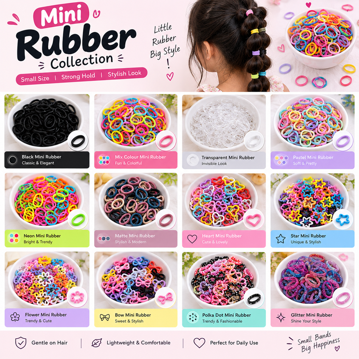 Mini rubber