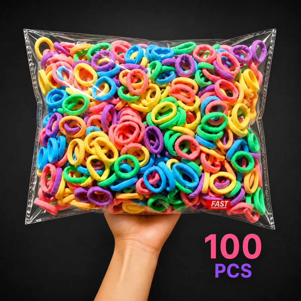 Mini rubber band pack of 50