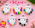 40 Pcs Multicolor Mini Hair Claw Clips for Girls & Kids – Cute Butterfly Hair Accessories